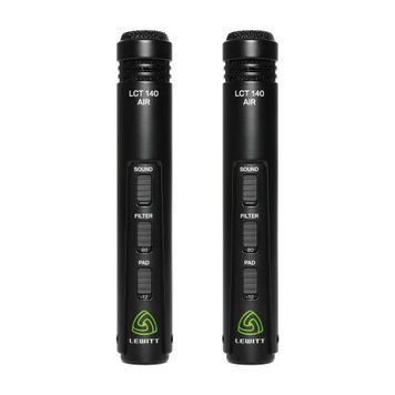 Lewitt LCT 140 AIR stereo pair Стереопара конденсаторних мікрофонів із малою діафрагмою 26-34-2-11 фото